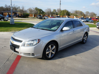 chevrolet malibu 2011 silver sedan lt gasoline 4 cylinders front wheel drive automatic 76087