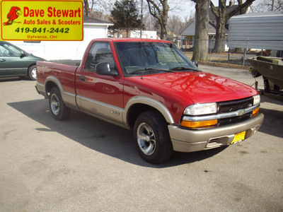 chevrolet s 10 1998 red pickup truck ls gasoline 4 cylinders rear wheel drive automatic 43560