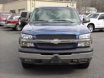chevrolet silverado 1500 2003 blue pickup truck lt gasoline 8 cylinders 4 wheel drive automatic 06019