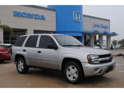 chevrolet trailblazer 2008 silver suv fleet2 gasoline 6 cylinders 2 wheel drive automatic with overdrive 77065