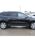 chevrolet traverse 2012 black suv lt gasoline 6 cylinders front wheel drive automatic 77090