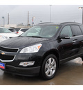 chevrolet traverse 2012 black suv lt gasoline 6 cylinders front wheel drive automatic 77090