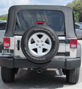 jeep wrangler 2007 silver suv x gasoline 6 cylinders 4 wheel drive automatic 33884