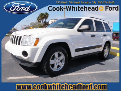 jeep grand cherokee 2005 white suv laredo gasoline 6 cylinders rear wheel drive automatic 32401