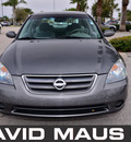 nissan altima 2004 gray sedan s gasoline 4 cylinders front wheel drive automatic 32771