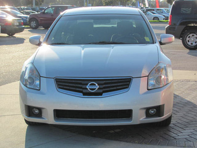 nissan maxima 2007 silver sedan se gasoline 6 cylinders front wheel drive automatic 33884