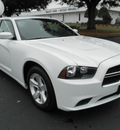dodge charger 2011 white sedan gasoline 6 cylinders rear wheel drive automatic 34474