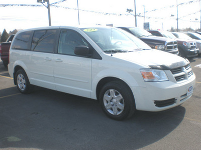 dodge grand caravan 2010 white van gasoline 6 cylinders front wheel drive automatic 13502