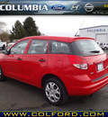 toyota matrix 2003 red hatchback gasoline 4 cylinders all whee drive automatic 98632