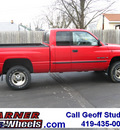 dodge ram pickup 1500 2000 red slt 4x4 gasoline v8 4 wheel drive automatic with overdrive 45840