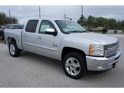 chevrolet silverado 1500 2012 silver lt flex fuel 8 cylinders 2 wheel drive automatic 77090