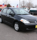 nissan versa 2011 black sedan 1 8 s gasoline 4 cylinders front wheel drive automatic with overdrive 80229