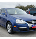 volkswagen jetta 2009 blue sedan se gasoline 5 cylinders front wheel drive automatic 77090