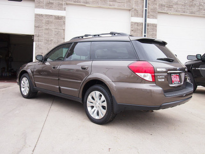 subaru outback 2009 dk  brown wagon 2 5i limited gasoline 4 cylinders all whee drive automatic 80301
