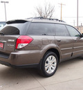subaru outback 2009 dk  brown wagon 2 5i limited gasoline 4 cylinders all whee drive automatic 80301