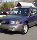subaru forester 2004 blue wagon xs gasoline 4 cylinders all whee drive automatic 06019