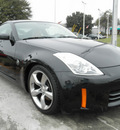 nissan 350z 2007 black coupe gasoline 6 cylinders rear wheel drive automatic 34474