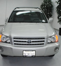 toyota highlander 2003 silver suv gasoline 4 cylinders front wheel drive automatic 91731