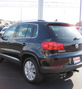 volkswagen tiguan 2012 black suv se 4motion gasoline 4 cylinders all whee drive 6 speed automatic 46410