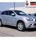 mitsubishi outlander sport 2012 silver suv se gasoline 4 cylinders front wheel drive automatic 78238