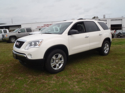 gmc acadia 2012 white suv sle gasoline 6 cylinders front wheel drive automatic 28557