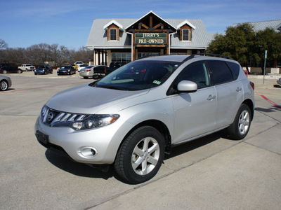 nissan murano 2009 silver suv s gasoline 6 cylinders front wheel drive automatic 76087