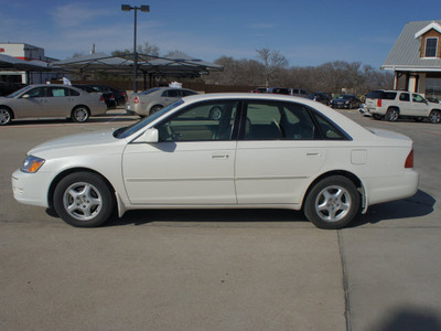 toyota avalon 2001 white sedan xl gasoline 6 cylinders dohc front wheel drive automatic with overdrive 76087