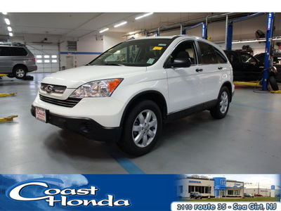 honda cr v 2009 white suv ex gasoline 4 cylinders all whee drive automatic with overdrive 08750