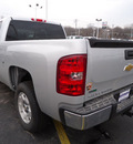 chevrolet silverado 1500 2012 silver pickup truck lt flex fuel 8 cylinders 2 wheel drive automatic 60007