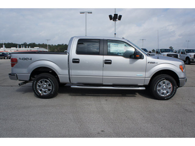ford f 150 2012 silver xlt gasoline 6 cylinders 4 wheel drive automatic 77388
