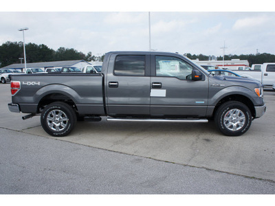 ford f 150 2012 gray xlt gasoline 6 cylinders 4 wheel drive automatic 77388