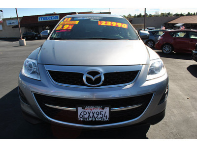 mazda cx 9 2011 dolphin gray sport gasoline 6 cylinders front wheel drive automatic 92653