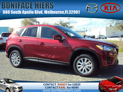 mazda cx 5 2013 red gasoline 4 cylinders front wheel drive automatic 32901