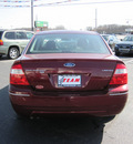 ford five hundred 2006 maroon sedan limited gasoline 6 cylinders all whee drive automatic 46410