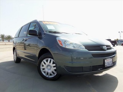 toyota sienna 2004 green van le 7 passenger gasoline 6 cylinders front wheel drive automatic 90241
