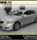 lexus gs 350 2008 silver sedan gasoline 6 cylinders rear wheel drive automatic 91731