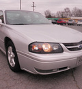 chevrolet impala 2004 silver sedan ls gasoline 6 cylinders front wheel drive automatic 28217