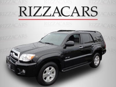 toyota 4runner 2008 black suv sr 5 4x4 gasoline 6 cylinders 4 wheel drive automatic with overdrive 60546