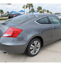 honda accord 2012 dk  gray coupe ex l gasoline 4 cylinders front wheel drive automatic 77065