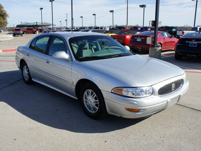 buick lesabre 2002 silver sedan custom gasoline 6 cylinders front wheel drive automatic 76087