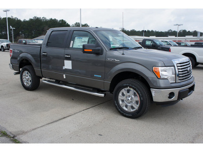 ford f 150 2012 gray xlt gasoline 6 cylinders 4 wheel drive automatic 77388