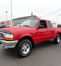 ford ranger 1999 red xlt gasoline v6 4 wheel drive automatic 60915