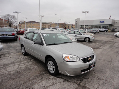 chevrolet malibu 2007 silver sedan ls gasoline 4 cylinders front wheel drive automatic with overdrive 60546