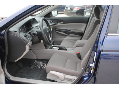 honda accord 2012 blue sedan lx gasoline 4 cylinders front wheel drive automatic 77065