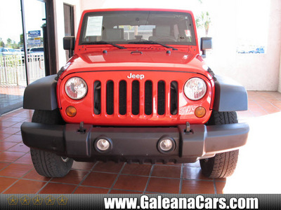 jeep wrangler unlimited 2009 red suv x gasoline 6 cylinders 2 wheel drive automatic 33912