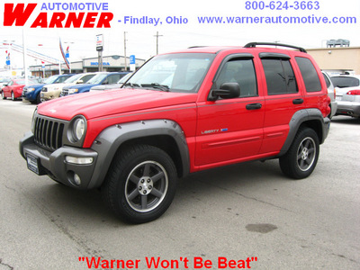 jeep liberty 2003 red suv 4x4 freedom edition gasoline 6 cylinders 4 wheel drive automatic 45840