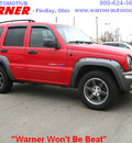 jeep liberty 2003 red suv 4x4 freedom edition gasoline 6 cylinders 4 wheel drive automatic 45840