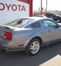 ford mustang 2007 gray coupe gt gasoline 8 cylinders rear wheel drive automatic 79925