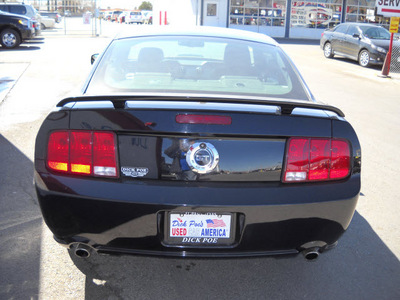 ford mustang 2008 black coupe gt gasoline 8 cylinders rear wheel drive automatic 79925