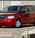 chrysler town country 2010 red van lx flex fuel 6 cylinders front wheel drive automatic 62034